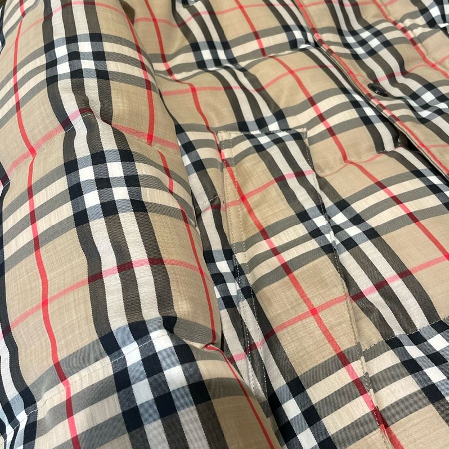 ▪️富貴選物FUGUEI▪️BURBERRY 經典格紋羽絨服-2