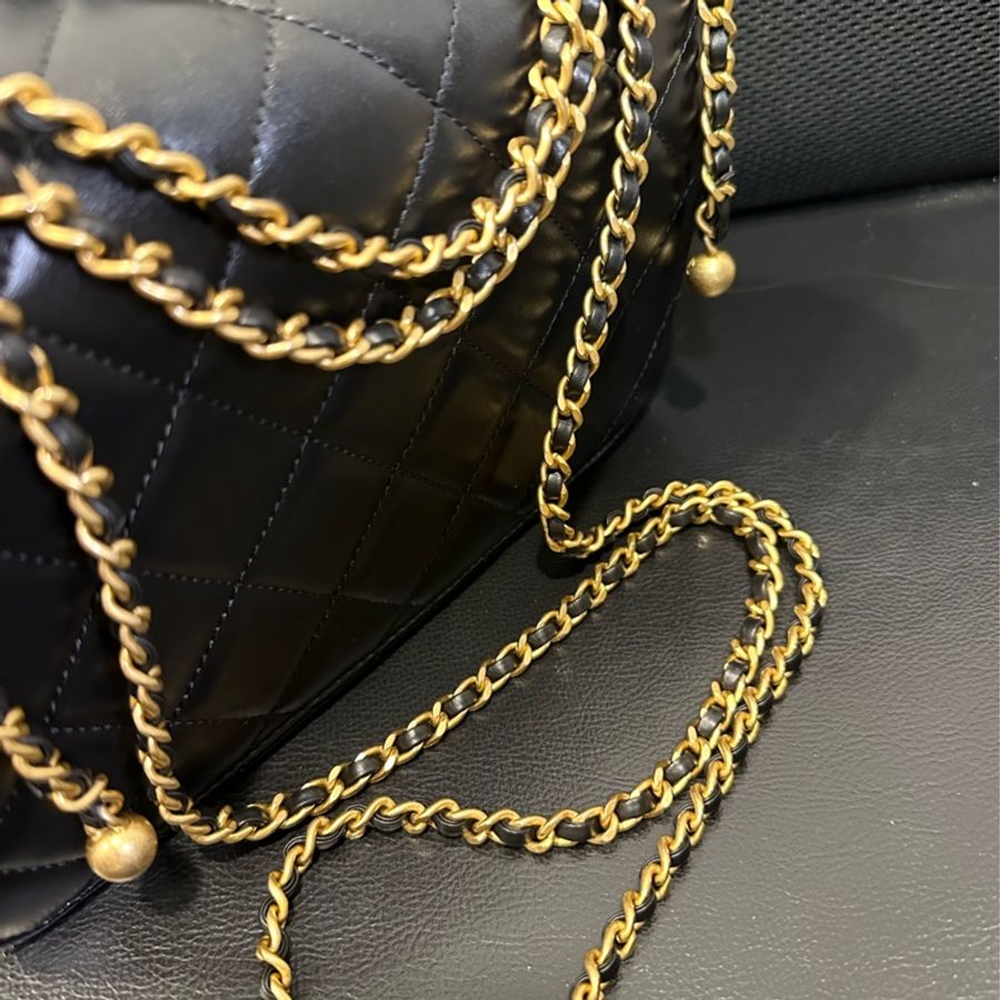 Chanel 雙金球 22cm-1