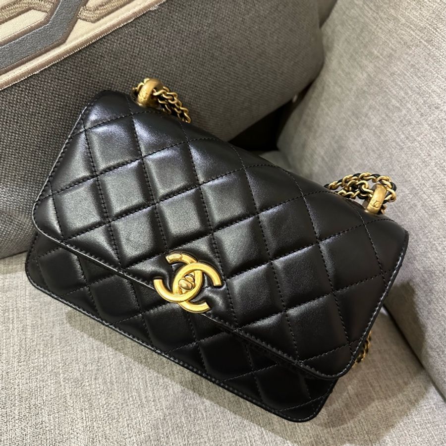 Chanel 雙金球 22cm-7
