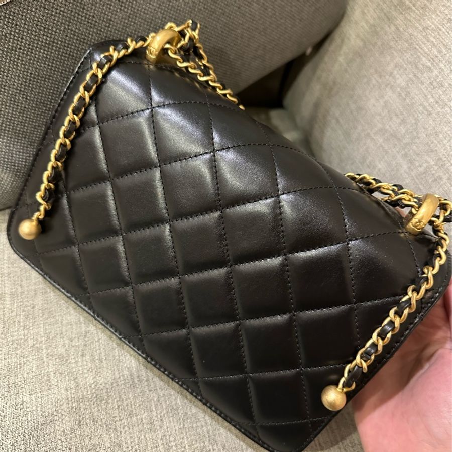 Chanel 雙金球 22cm-8