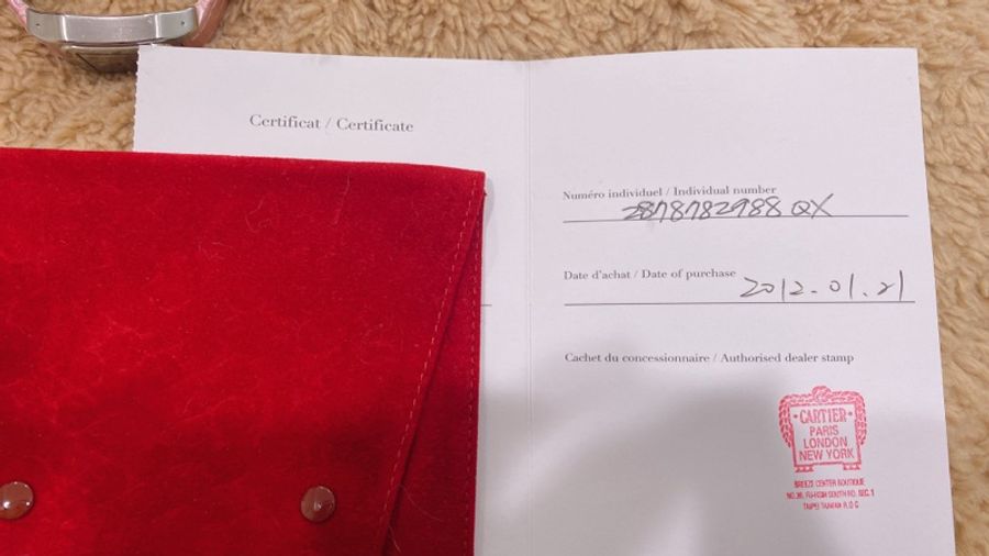 🔆Cartier santos 100 寶寶粉原廠皮革錶帶 自動上鏈 附保卡 附品牌絨布袋 附盒 附小冊子-30