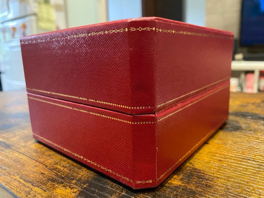 🔆Cartier santos 100 寶寶粉原廠皮革錶帶 自動上鏈 附保卡 附品牌絨布袋 附盒 附小冊子-18