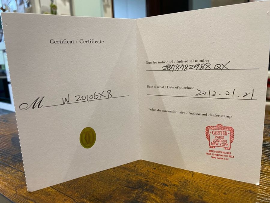 🔆Cartier santos 100 寶寶粉原廠皮革錶帶 自動上鏈 附保卡 附品牌絨布袋 附盒 附小冊子-23