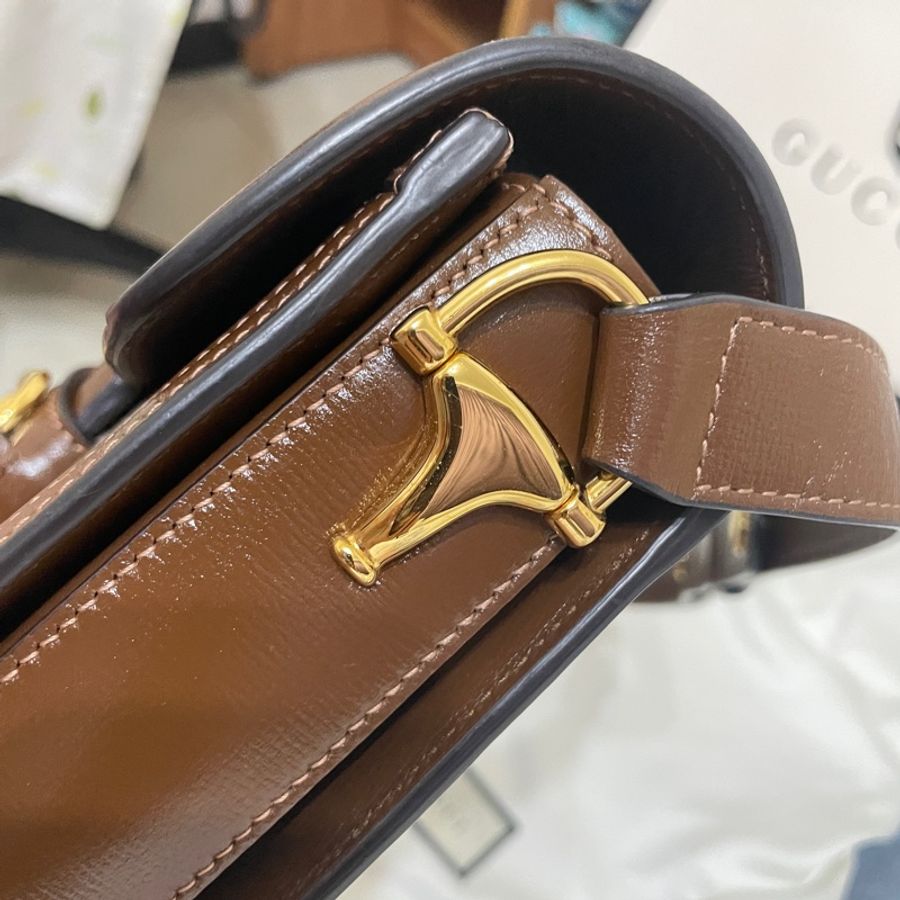 GUCCI HORSEBIT 1955小型肩揹袋 馬銜扣 馬鞍包-18