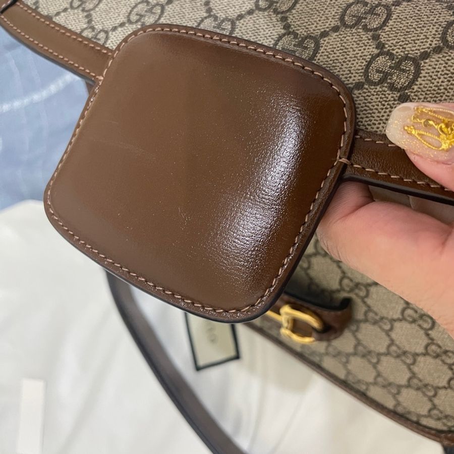 GUCCI HORSEBIT 1955小型肩揹袋 馬銜扣 馬鞍包-20
