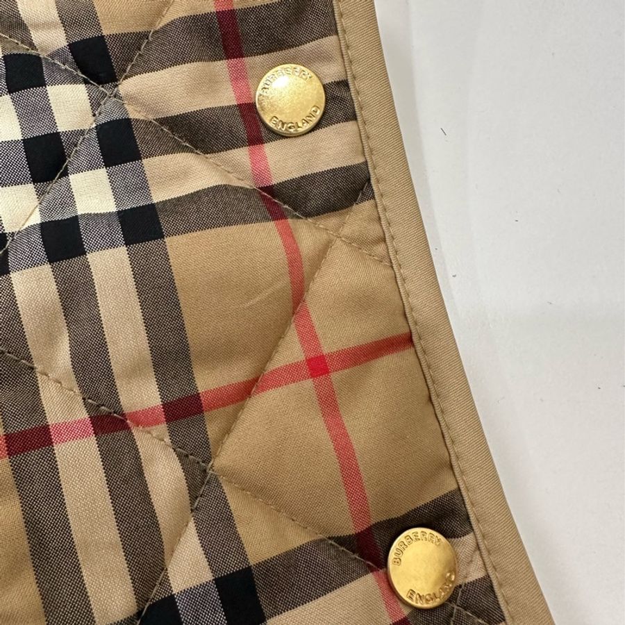 burberry 燈芯絨 翻領 菱格紋 黑科技恆溫 風衣外套 外套 雙面穿 棉外套 夾克 棉外套 防風外套-33
