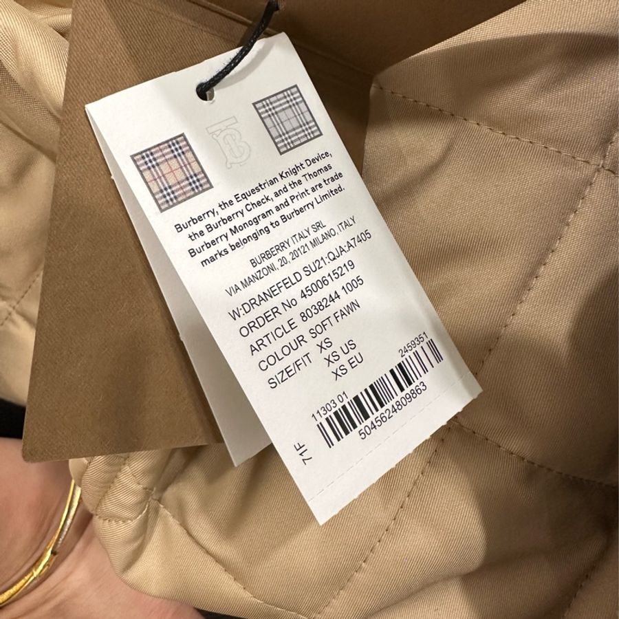 burberry 燈芯絨 翻領 菱格紋 黑科技恆溫 風衣外套 外套 雙面穿 棉外套 夾克 棉外套 防風外套-41
