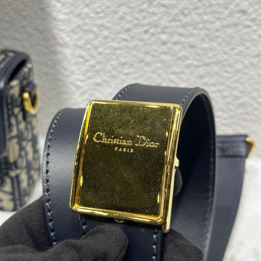 Dior 30 Montaigne Box Mini迷你老花蒙田包/盒子包/單肩包/斜背包-8