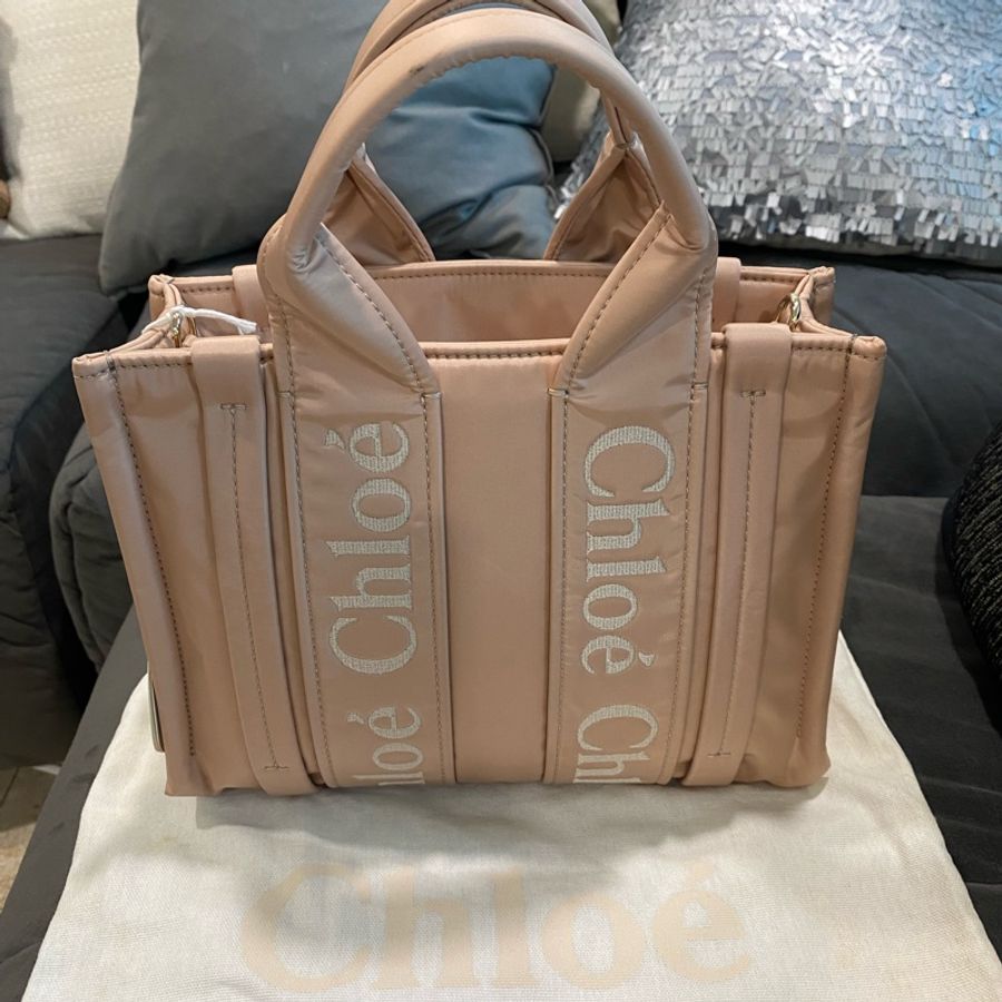 Chloe 托特包 玲娜貝兒色小號-1