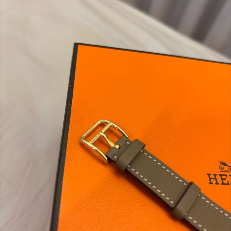 💕 Hermes H 21*21大象灰手錶-3