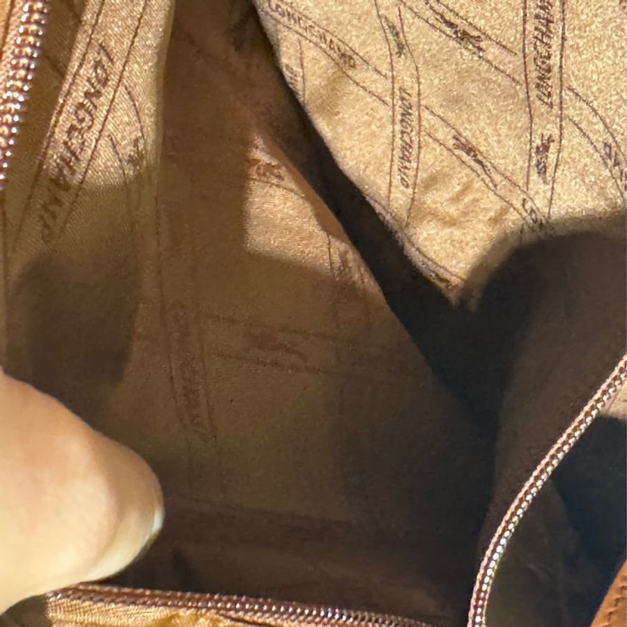 Longchamp Le Pliage 法國包 真皮 牛皮 全新-4