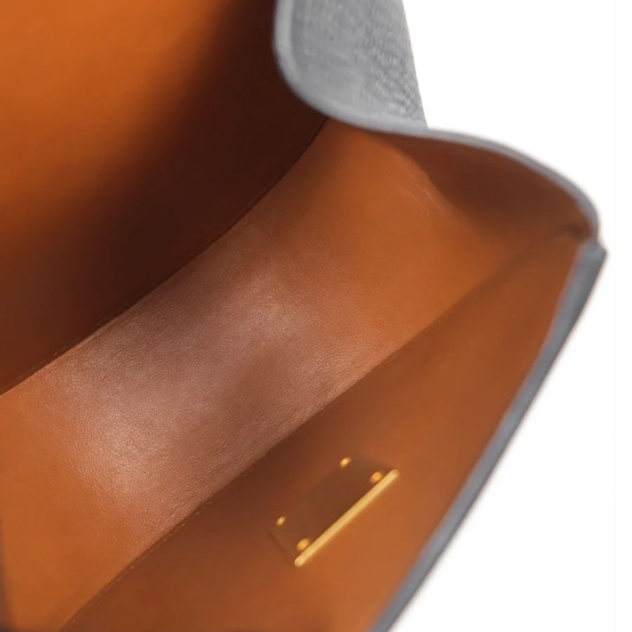 Bottega Venetta BV黑金牛皮單肩斜挎腰包-16
