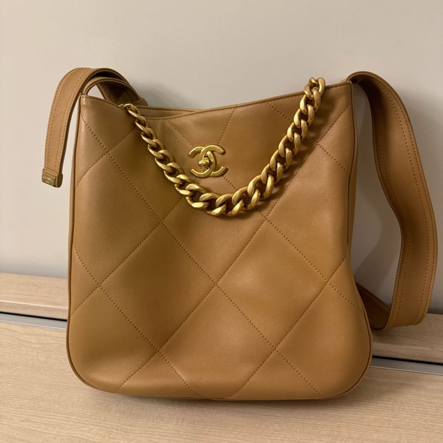 Chanel 2021 Hobo bag (芯片款)-5