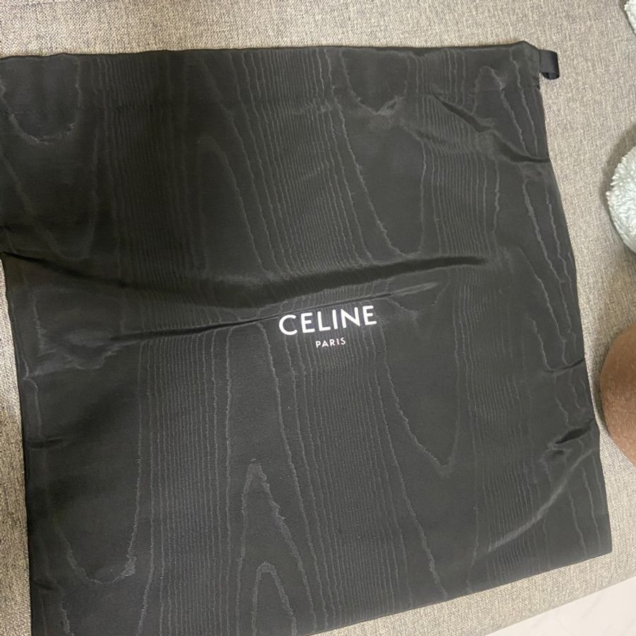 Celine 老花抽繩水桶包 小號-15