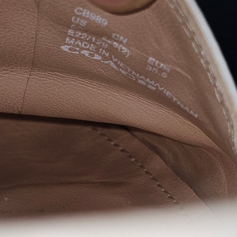COACH Hannah-白色(樂福鞋)EUR:35.5-4