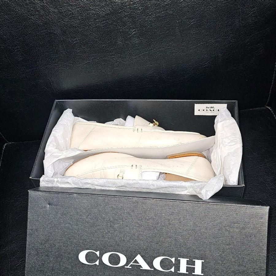 COACH Hannah-白色(樂福鞋)EUR:35.5-12