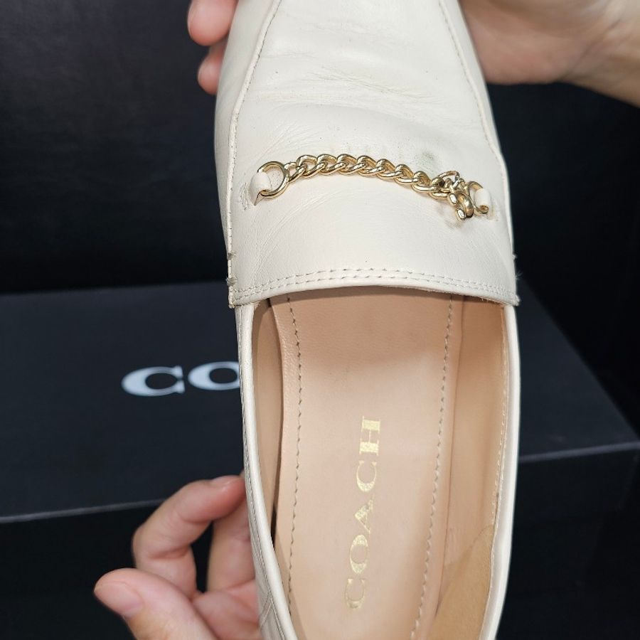 COACH Hannah-白色(樂福鞋)EUR:35.5-18