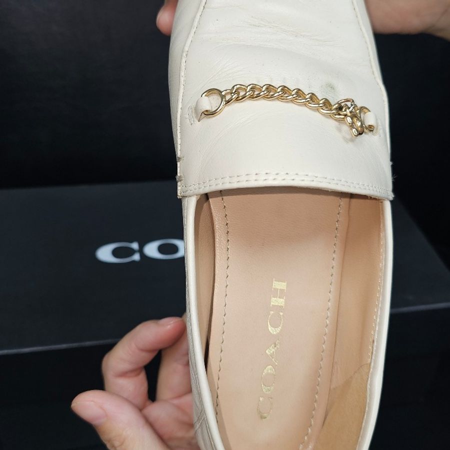 COACH Hannah-白色(樂福鞋)EUR:35.5-22