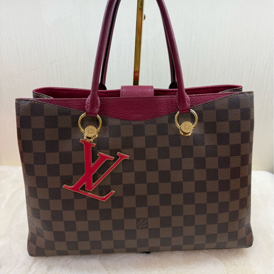 LV DAMIER E BENE 棋盤格 單肩包-0