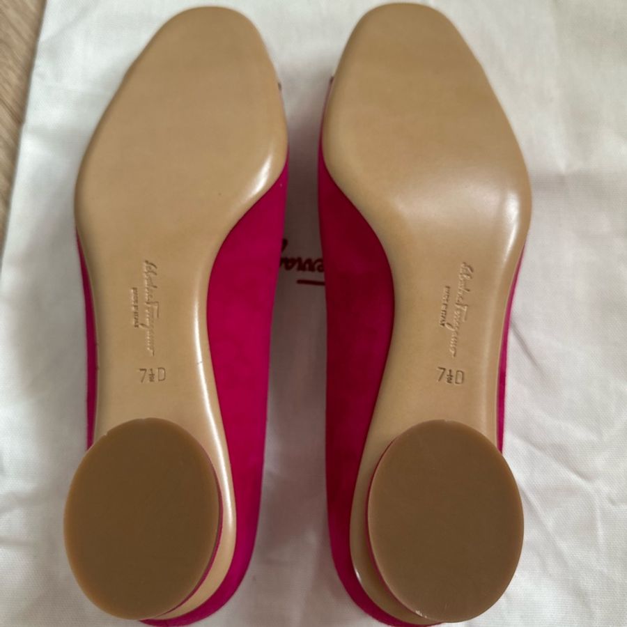 Salvatore Ferragamo Ballet Flat - Fuchsia-8
