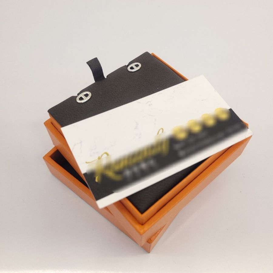 Hermès Chaine d'Ancre 豬鼻純銀耳環-4