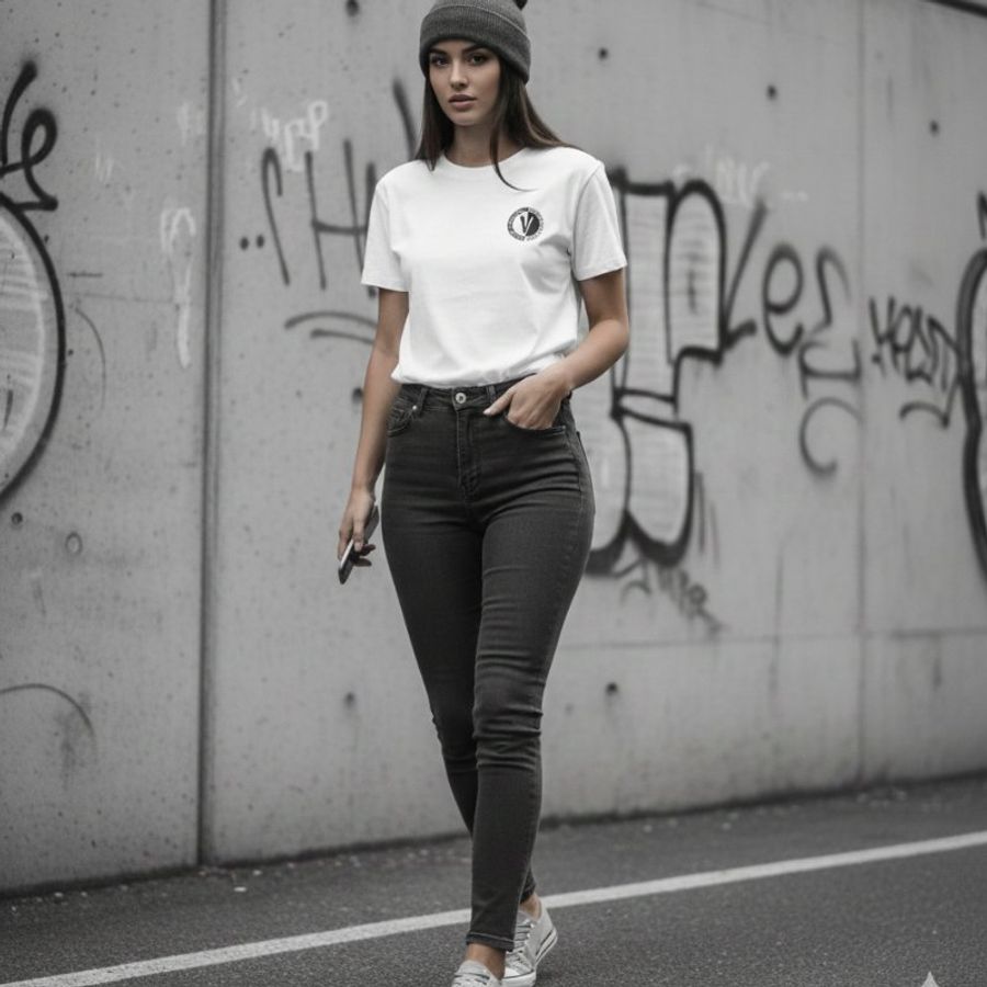 🤣 雙11到了,我的理智正式下線 💸【VERSACE-凡賽斯】胸口小LOGO設計T恤 白-0