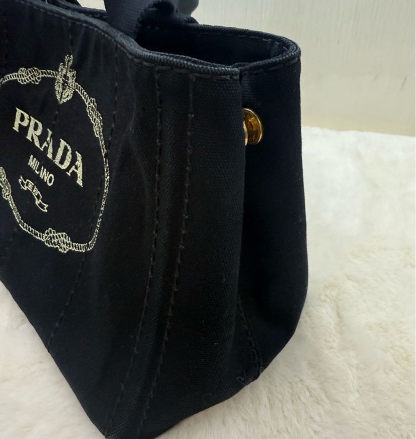 Prada 牛仔 托特包-3