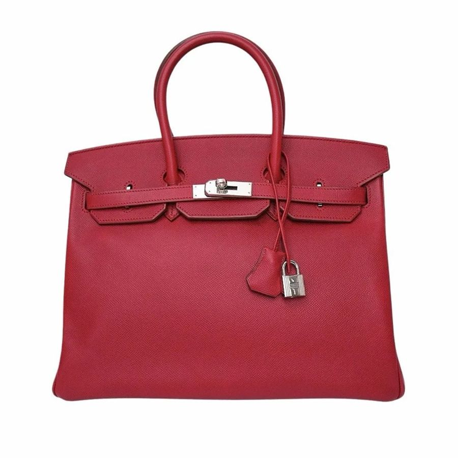 💝破底價💝愛馬仕柏金包35 Hermes Birkin 35, 5X PHW-0