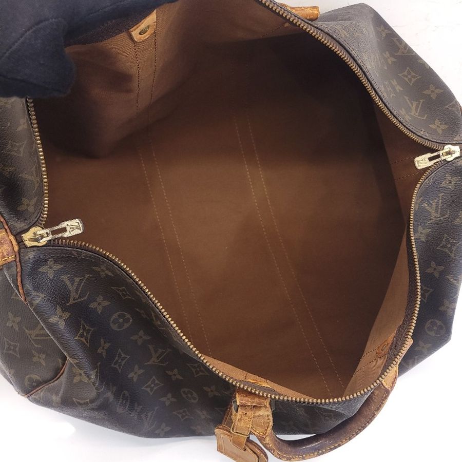 Louis Vuitton Keepall 55 兩用包 行李袋 無背帶-5
