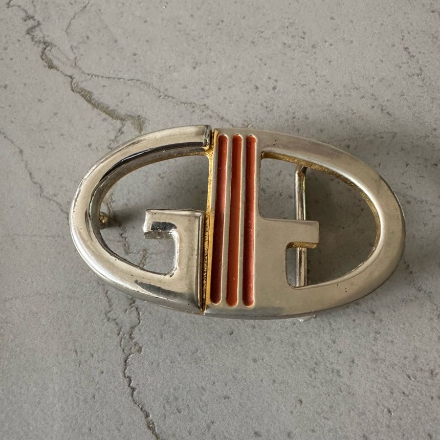 Gucci 復古皮帶扣-2