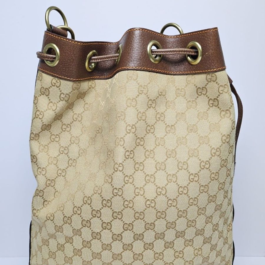 Gucci - Drawstring Shoulder Bag-13