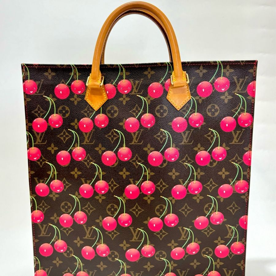 Louis Vuitton x Takashi Murakami Monogram Cerises Sac Plat-9