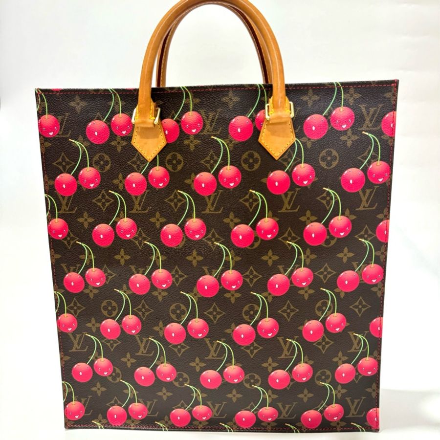 Louis Vuitton x Takashi Murakami Monogram Cerises Sac Plat-10