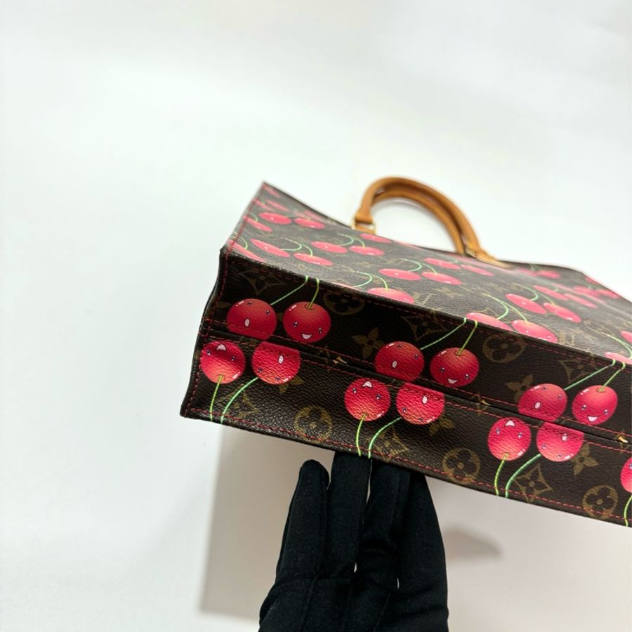 Louis Vuitton x Takashi Murakami Monogram Cerises Sac Plat-13