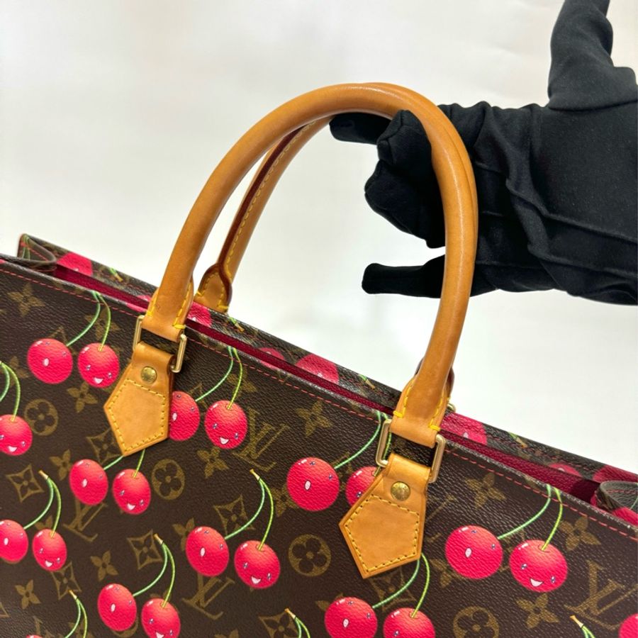 Louis Vuitton x Takashi Murakami Monogram Cerises Sac Plat-26