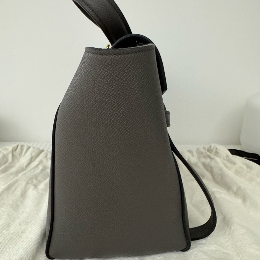 Celine Micro belt bag 鯰魚包/大象灰-3