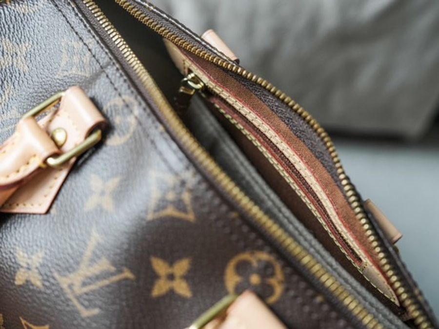 LV Speedy Bandoulière 25 蔡依林同款肩帶版 大全配-11