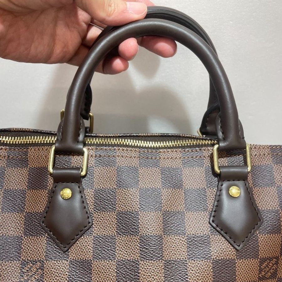 LV SPEEDY 30 斜背包/側背包/手提包/肩背包 N40590 95成新-15