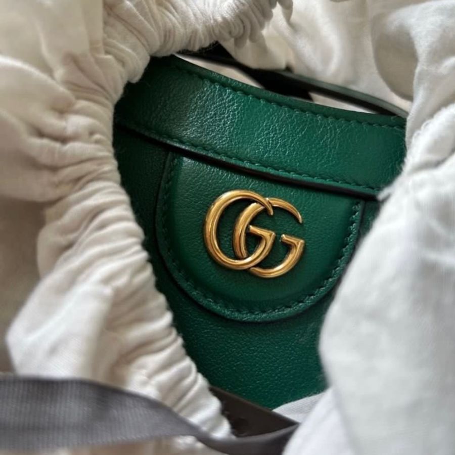 GUCCI Bamboo diana classic vintage 小款 復古 經典 全皮 竹節 手提包 上班族 小資-1