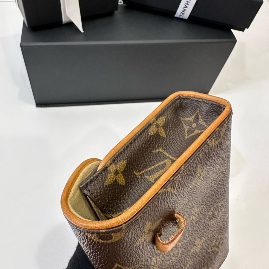LV 路易威登 vintage 信封包 腰包 胸口包 斜背包 胸包 肩背包-30