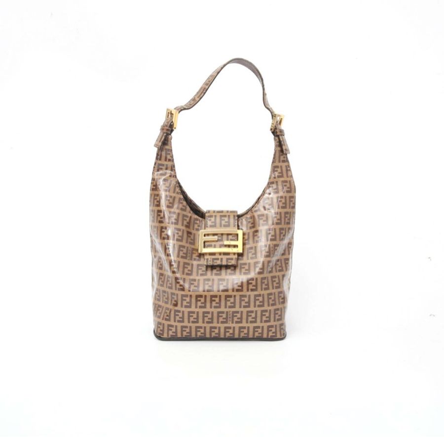 FENDI(芬迪) 中古 水晶皮薯條包 老花-2