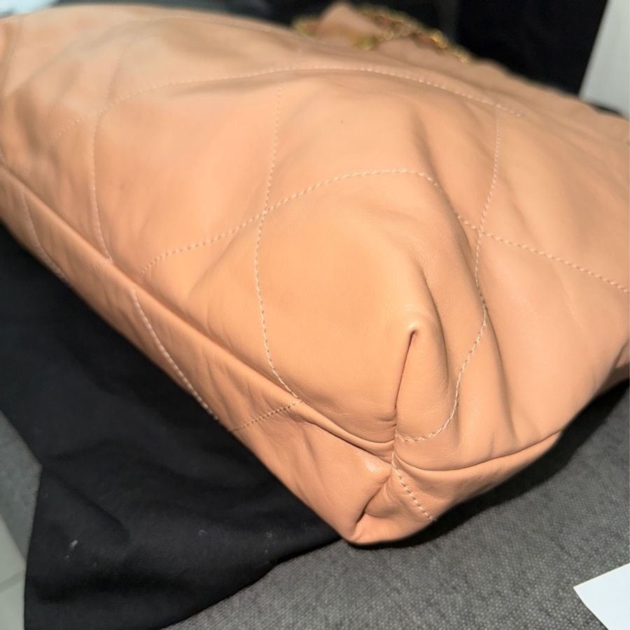 chanel22bag medium 23C 香奈兒垃圾包中號 焦糖色-10
