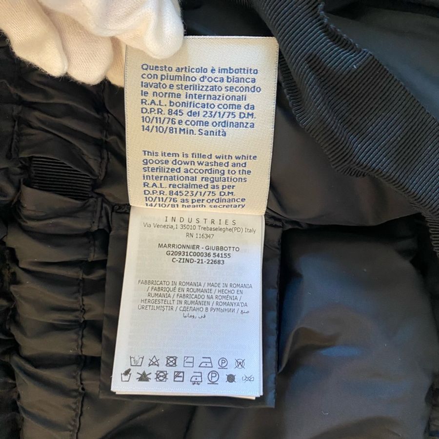 Moncler厚款狐狸毛長羽絨大衣-10