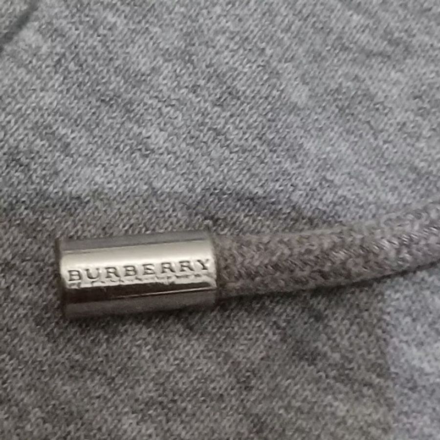 Burberry 經典連帽格紋 外套 L 正品-6