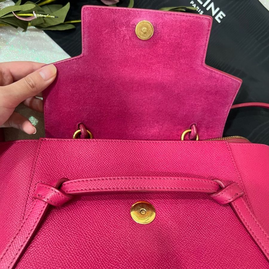 ෆ Celine belt nano 鯰魚包-13