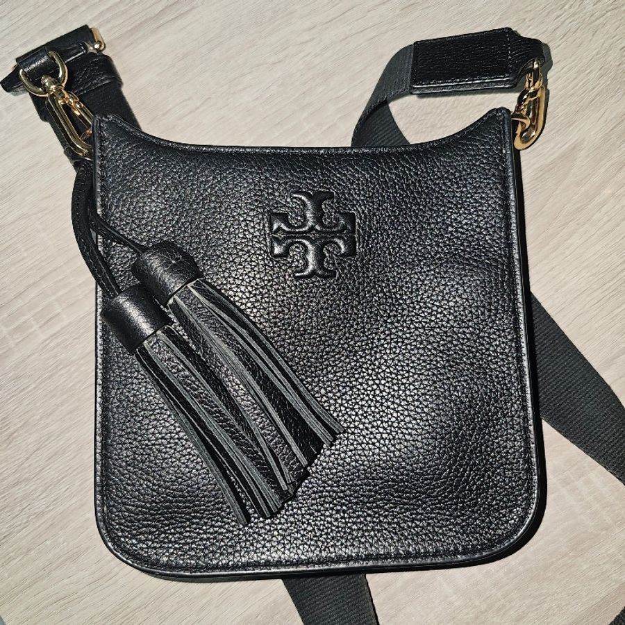 Tory Burch 84774 Black/Gold Hardware Thea Mini Women's Shoulder Bag-0