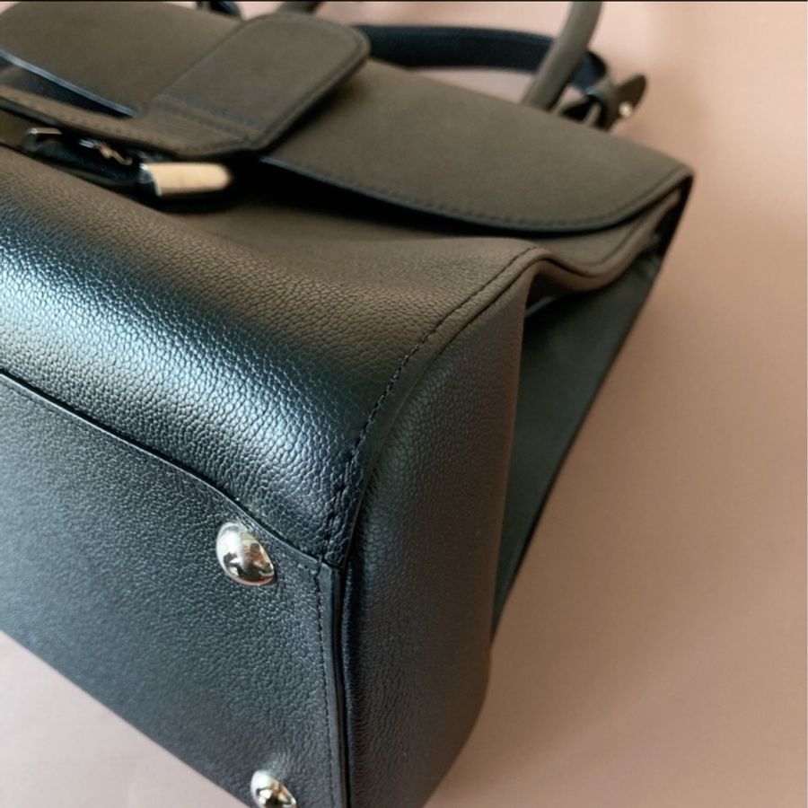 DELVAUX Brillant MM Rodéo Calf Black-13