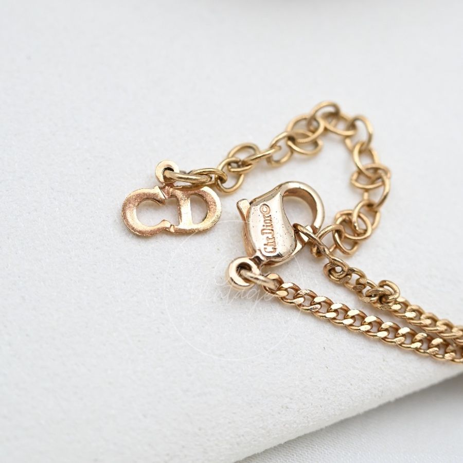 [Pre-owned] Dior Vintage Necklace-17