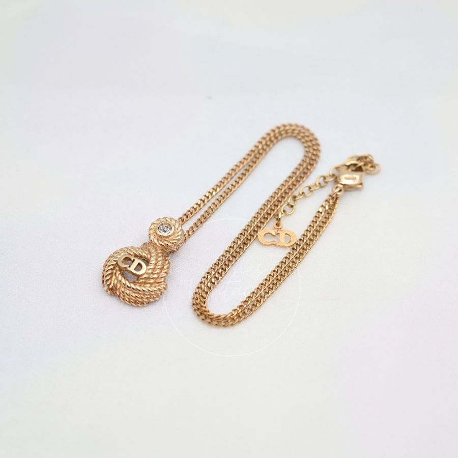 [Pre-owned] Dior Vintage Necklace-19