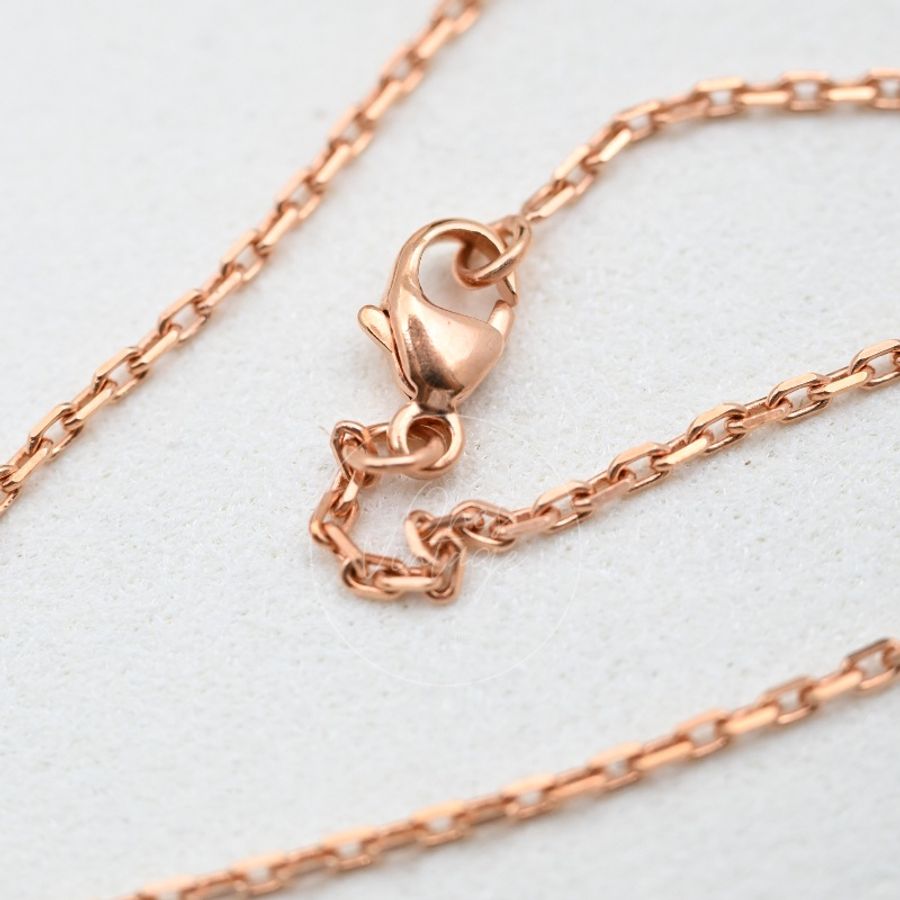 [Brand New] Hermes Rose Gold Mini Pop H Necklace-17